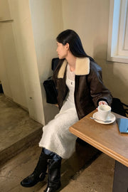 Shearling Leather Jacket