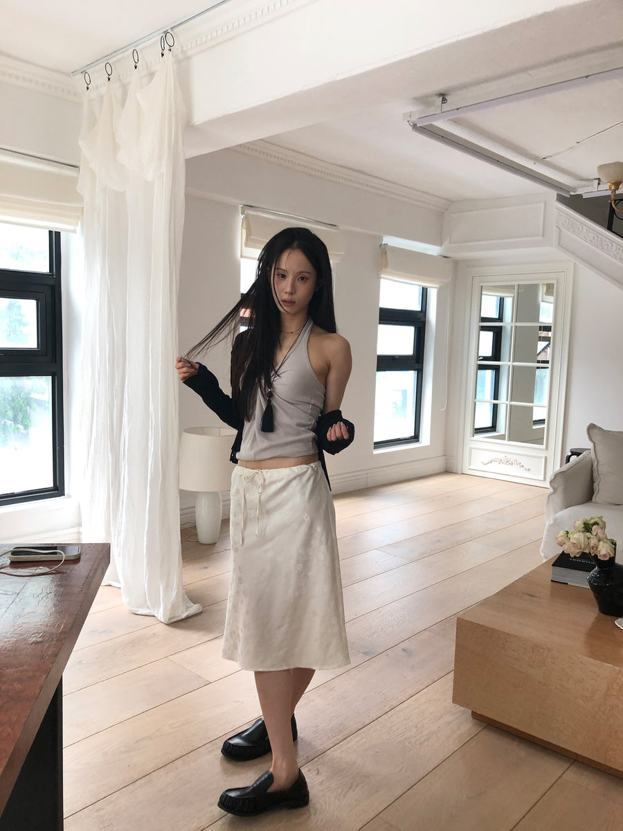 Floral Banding Skirt (long/short)
