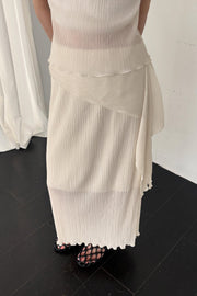 Drape Pleats Skirt