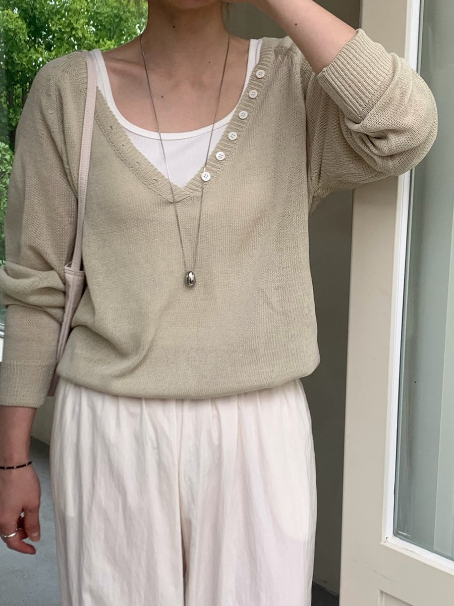 Latte Summer Knit