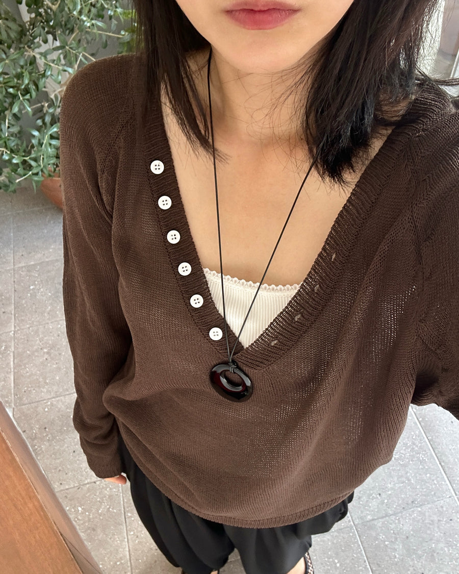 Latte Summer Knit