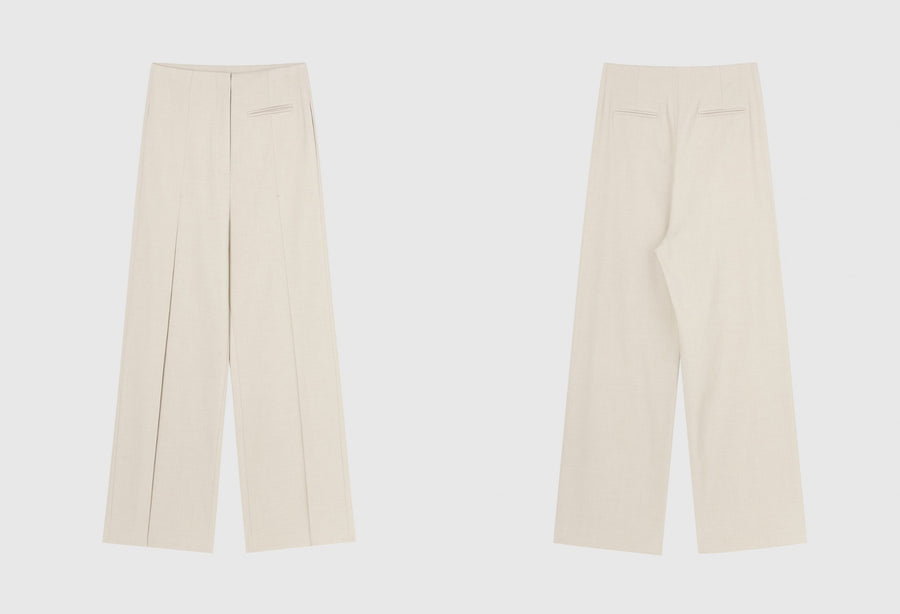by DOE - Double Pleated Suit Slack