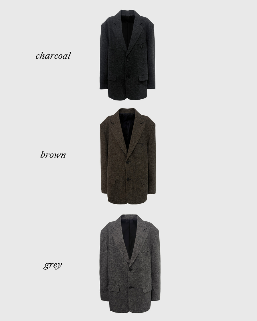 Homes Overfit Wool Jacket