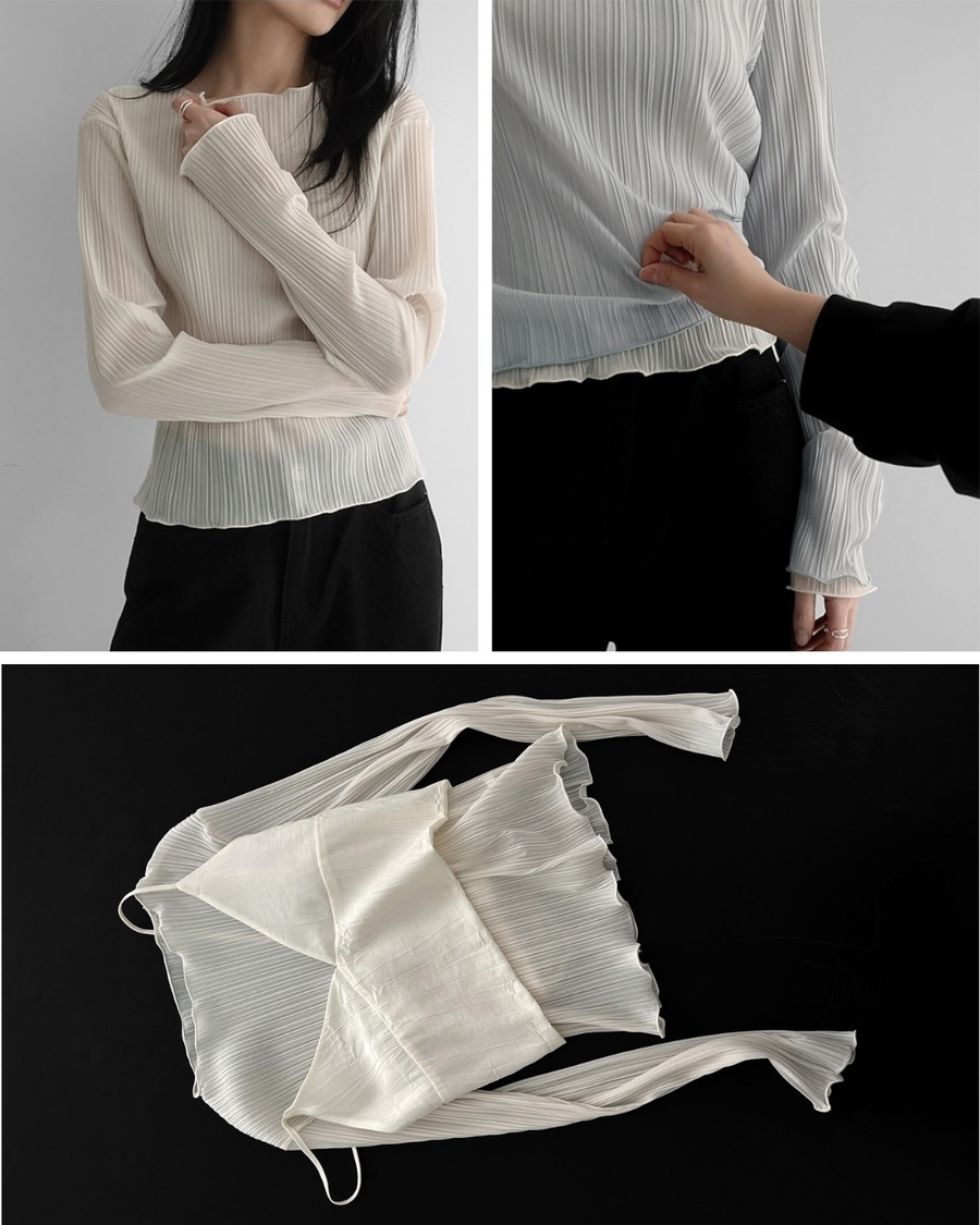 Caire Pleated Tee