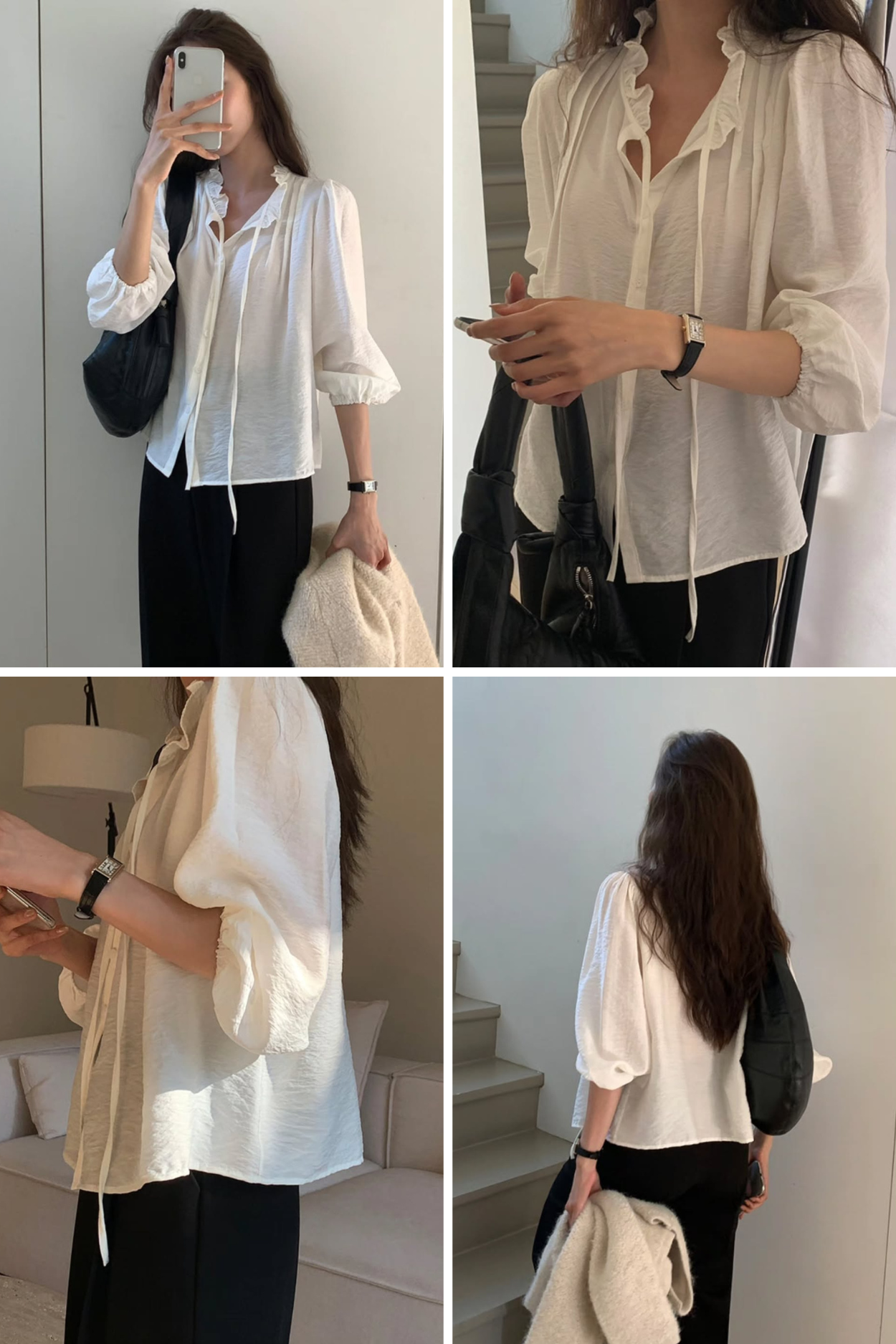 Pintuck Dreamy Blouse (PREORDER)