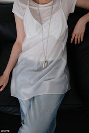 Sheer Layered Slip Dress