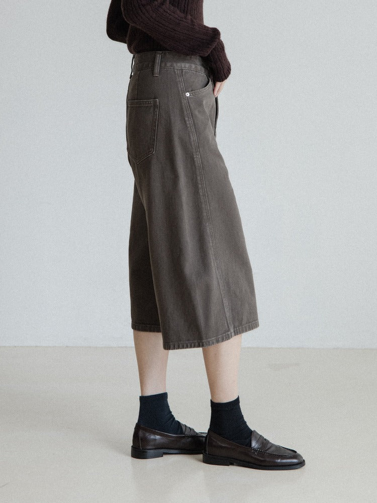 Bermuda Denim Shorts