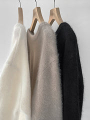 Angora Back Knit