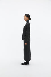 by DOE - Mock-Neck Woven Knit Sweater