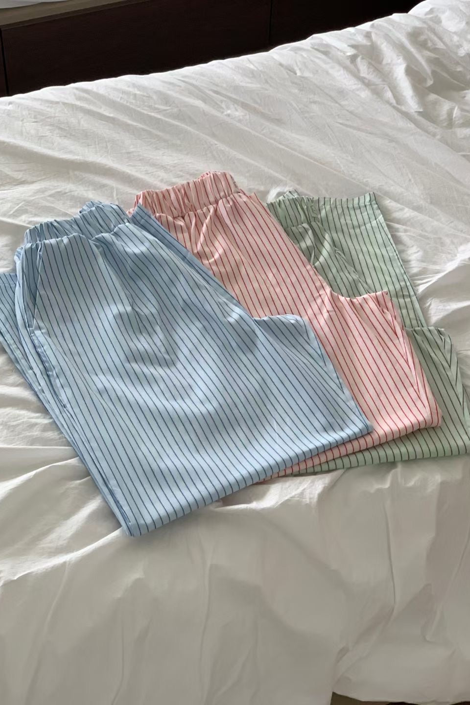 Slow Morning Stripe Pyjama Set – Long