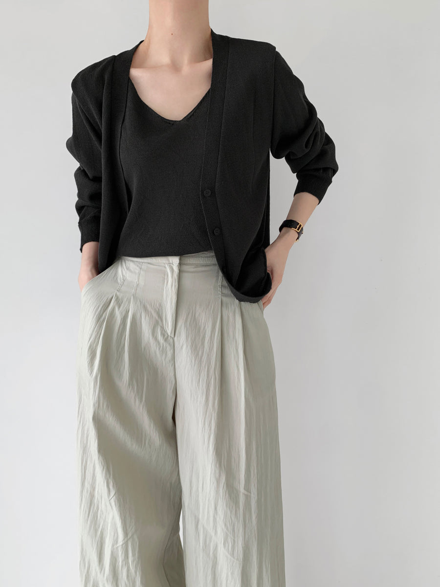 Soar Cardigan Cami Set (PREORDER)