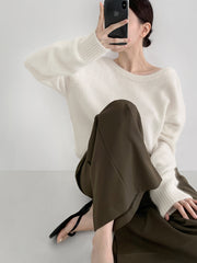 Angora Back Knit