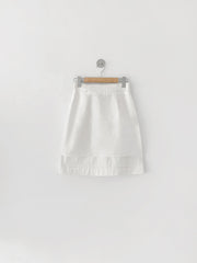 Belt Contrast Skirt