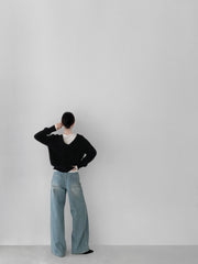 Angora Back Knit