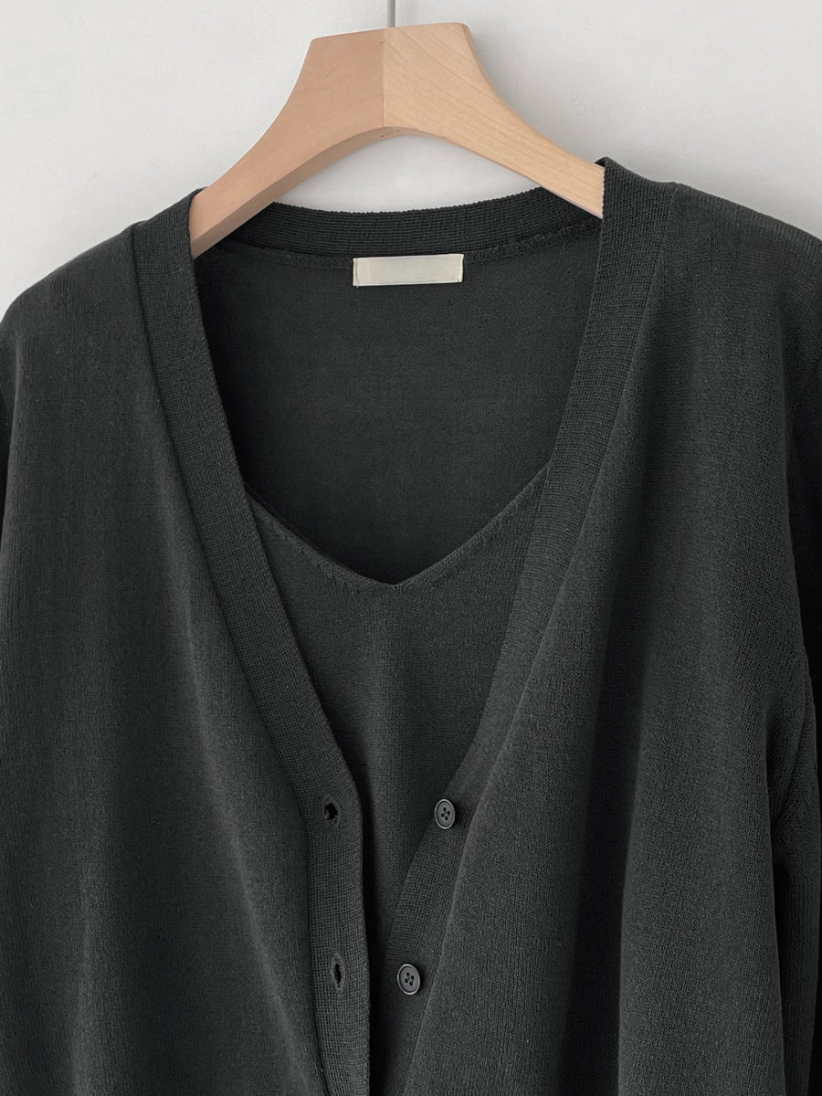 Soar Cardigan Cami Set (PREORDER)