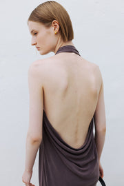 by DOE - Mist-Glow Halter Backless Dress (PREORDER)