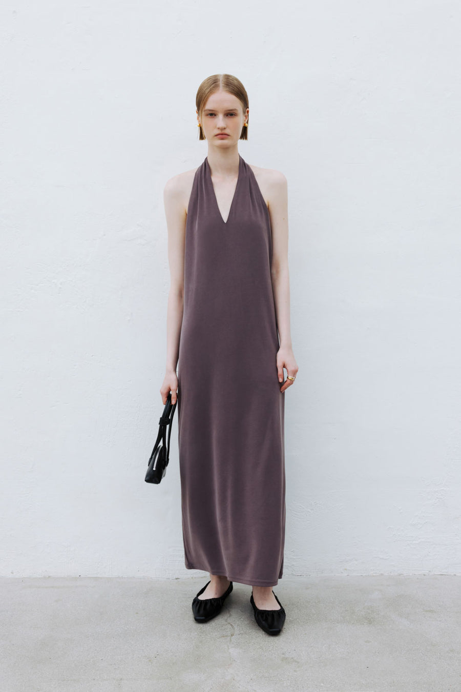 by DOE - Mist-Glow Halter Backless Dress (PREORDER)