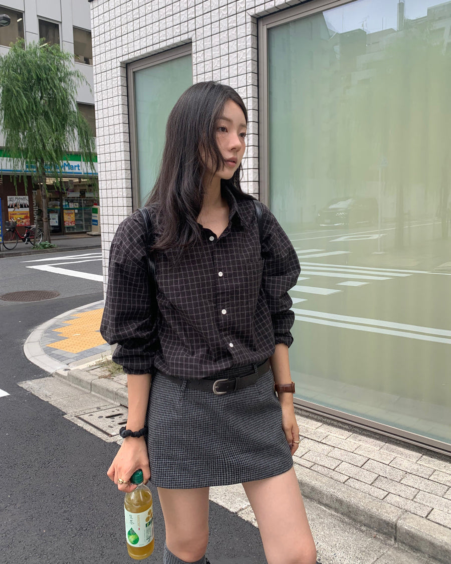 Slowly Check Shirt