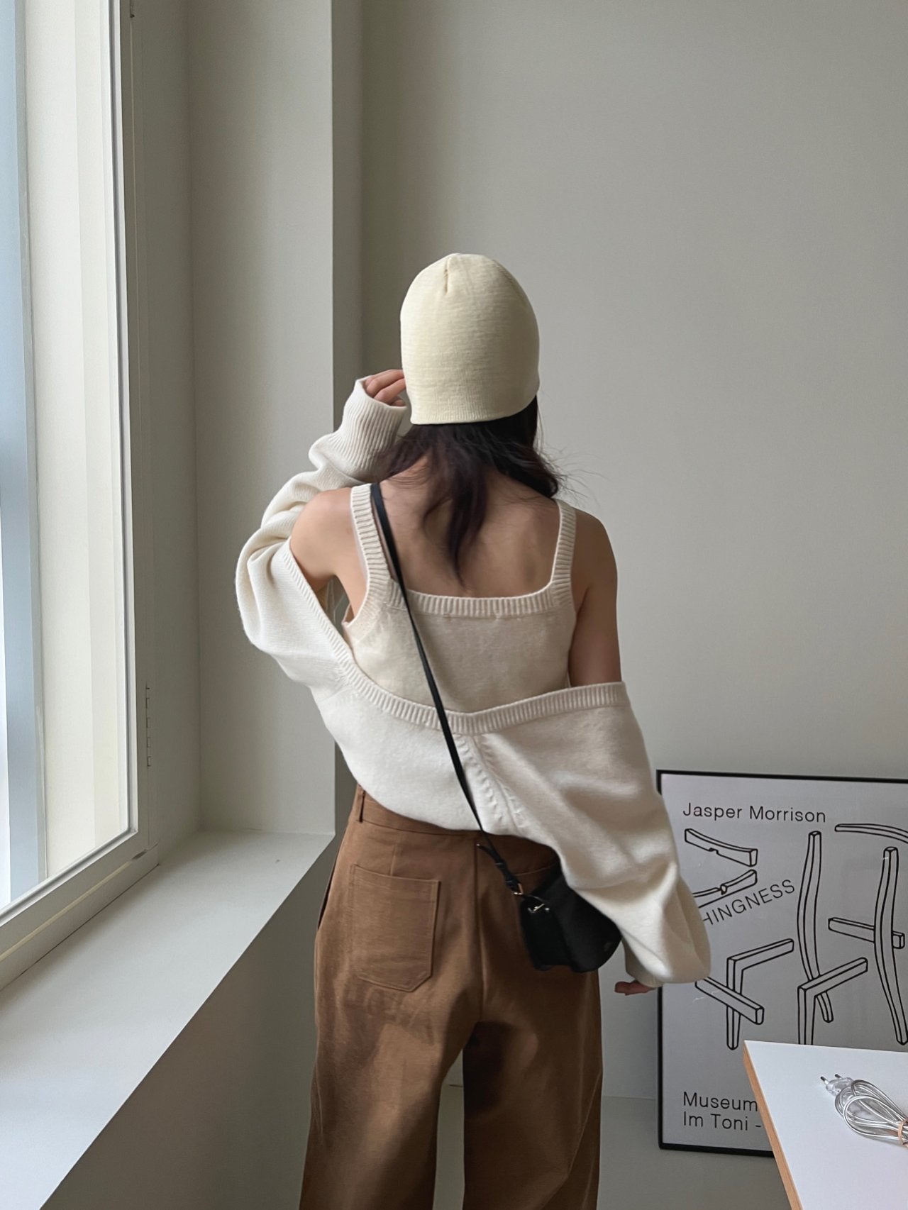 Cashmere Wool Knit Tank