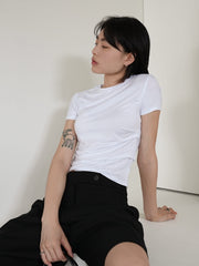 by DOE - Side Pleated Soft Tee