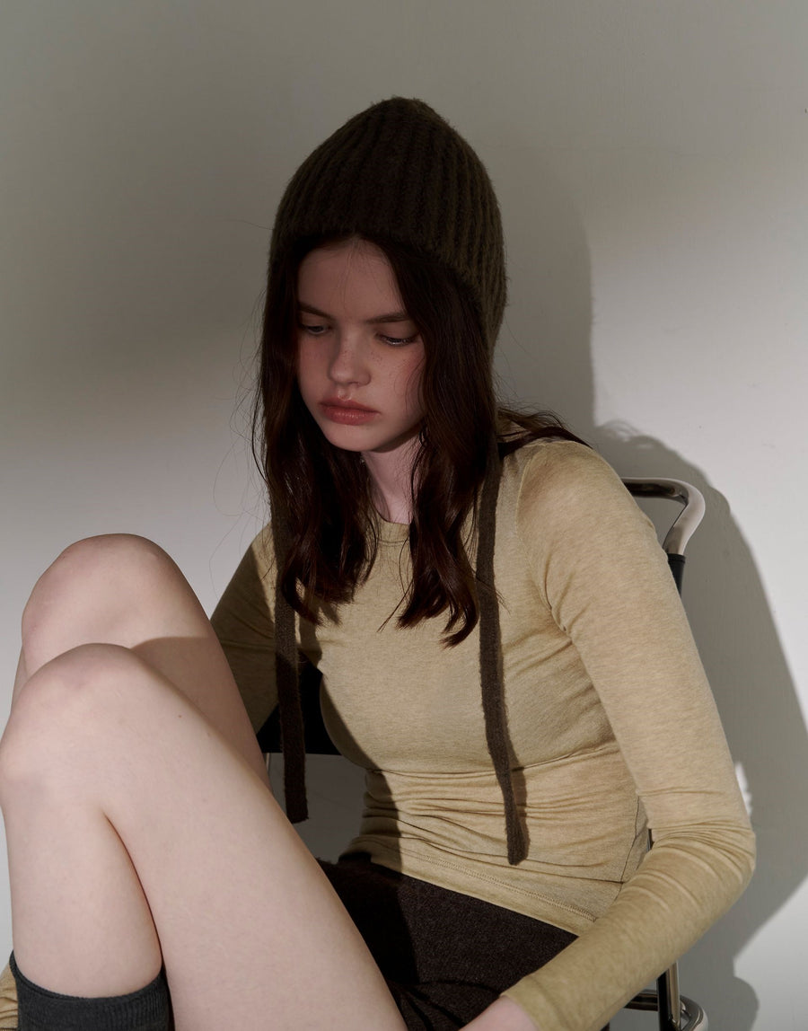 Elastic Wool Tee