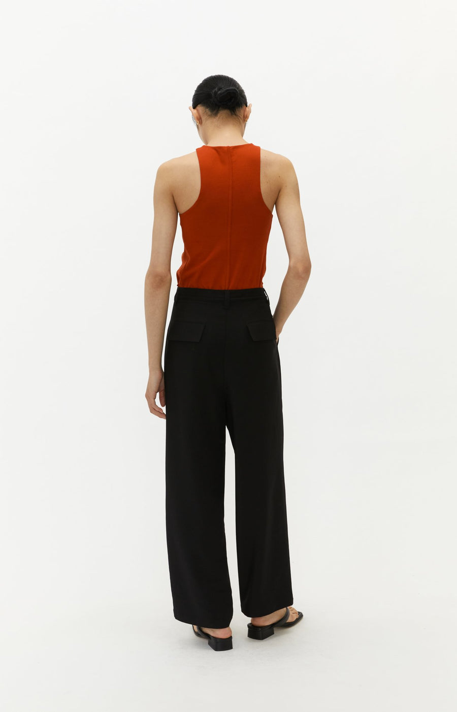 by DOE - Drawstring Pleated Suit Trousers