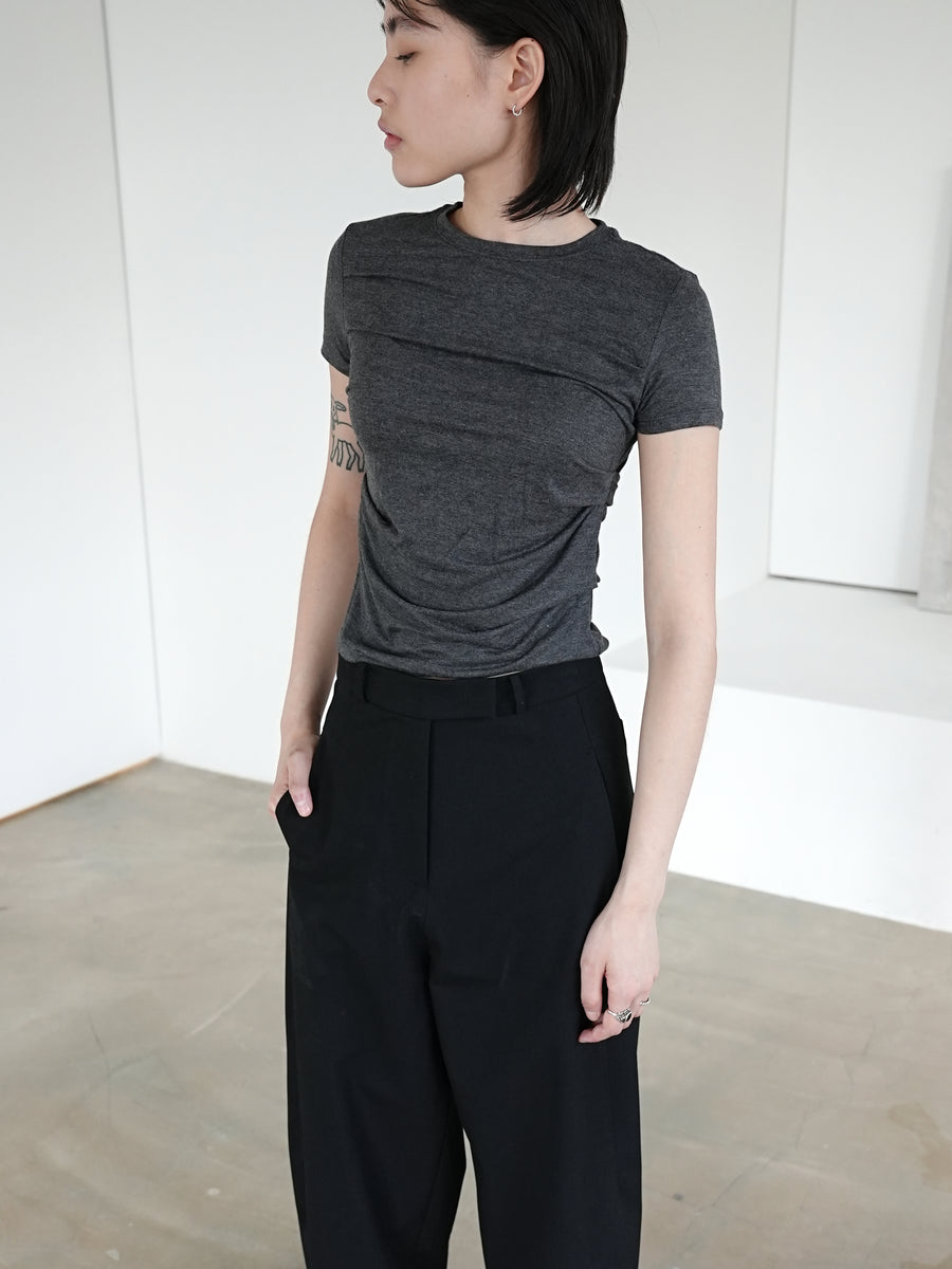 by DOE - Side Pleated Soft Tee