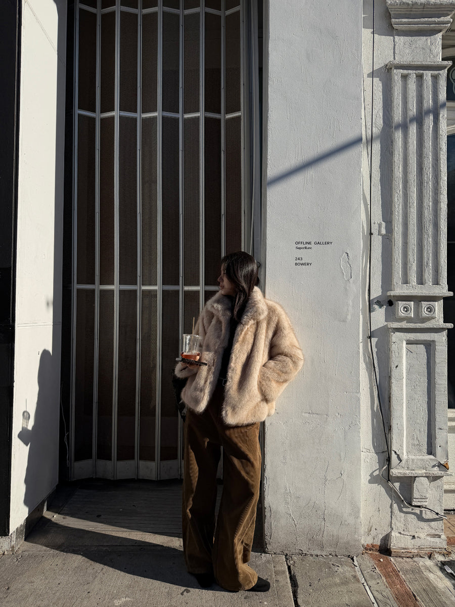 Faux Fur Jacket