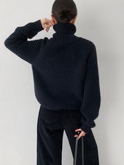 Joy Wool Cashmere Turtleneck