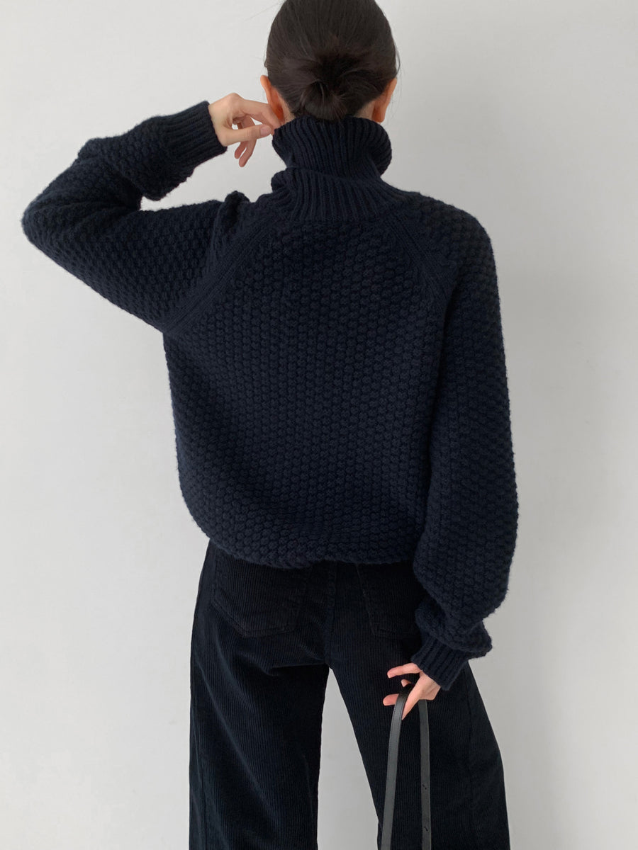 Joy Wool Cashmere Turtleneck