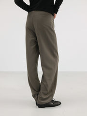 by DOE - GENDER FREE Piled Cuff Slacks