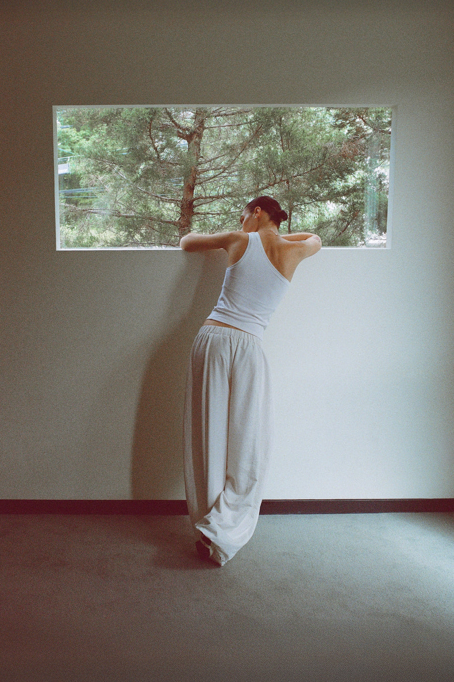 by DOE - One Shoulder Stretchy Bra Tank (PREORDER)