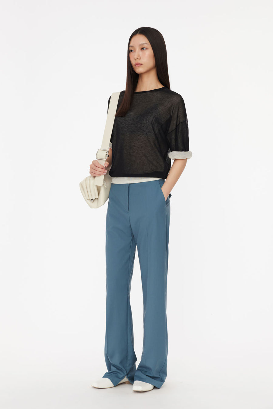 by DOE - Zippered Slimming Summer Slacks