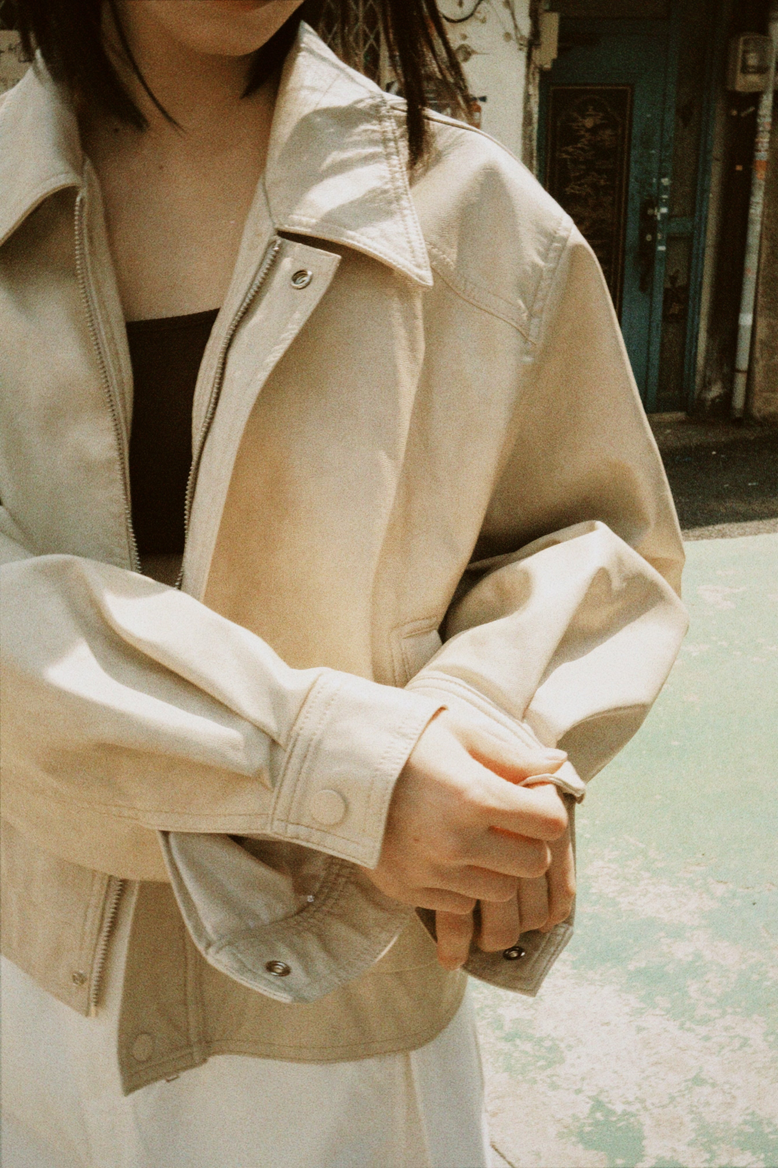 Minimal Leather Jacket – FRECKL STUDIO