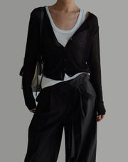 Over Linen Cardigan (PREORDER)