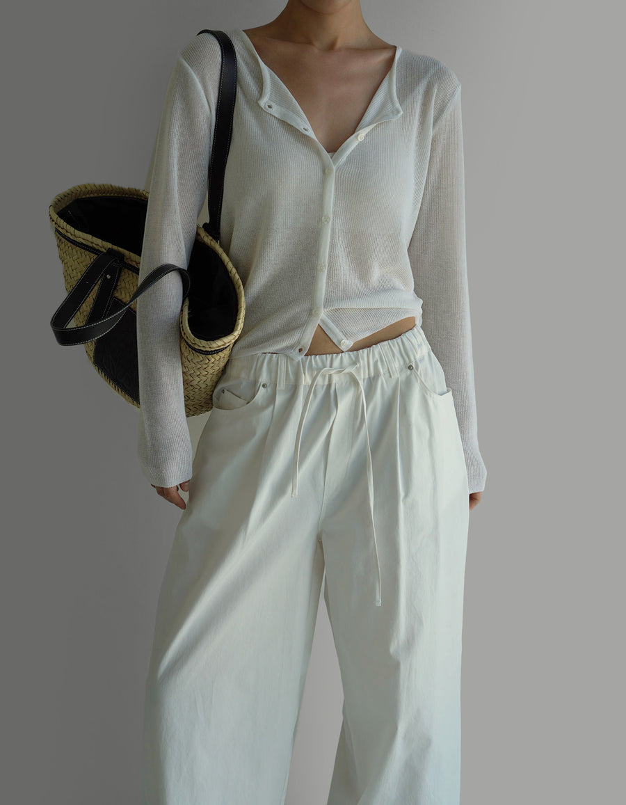 Over Linen Cardigan (PREORDER)