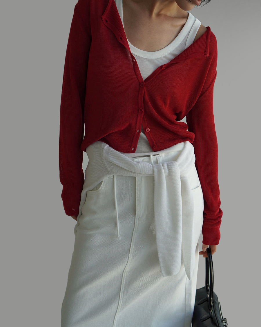 Over Linen Cardigan (PREORDER)