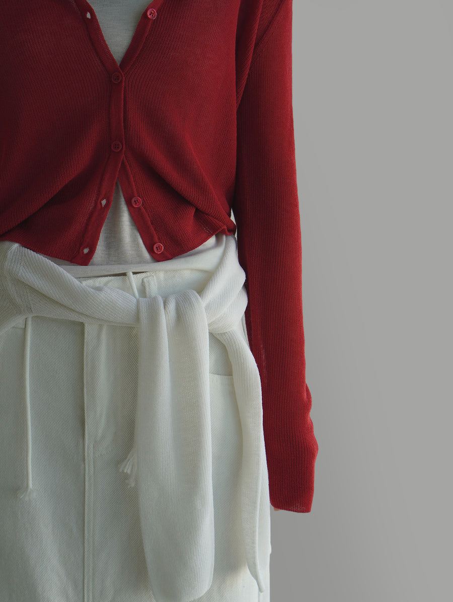 Over Linen Cardigan (PREORDER)