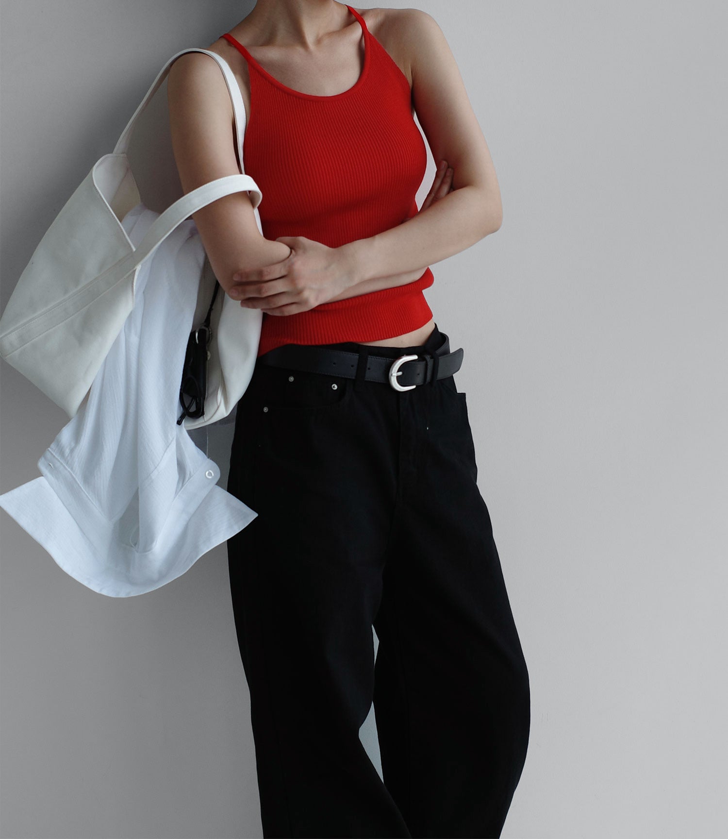 Ribbed Halter Tank Top (PREORDER)