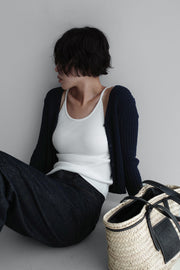 Ribbed Halter Tank Top (PREORDER)