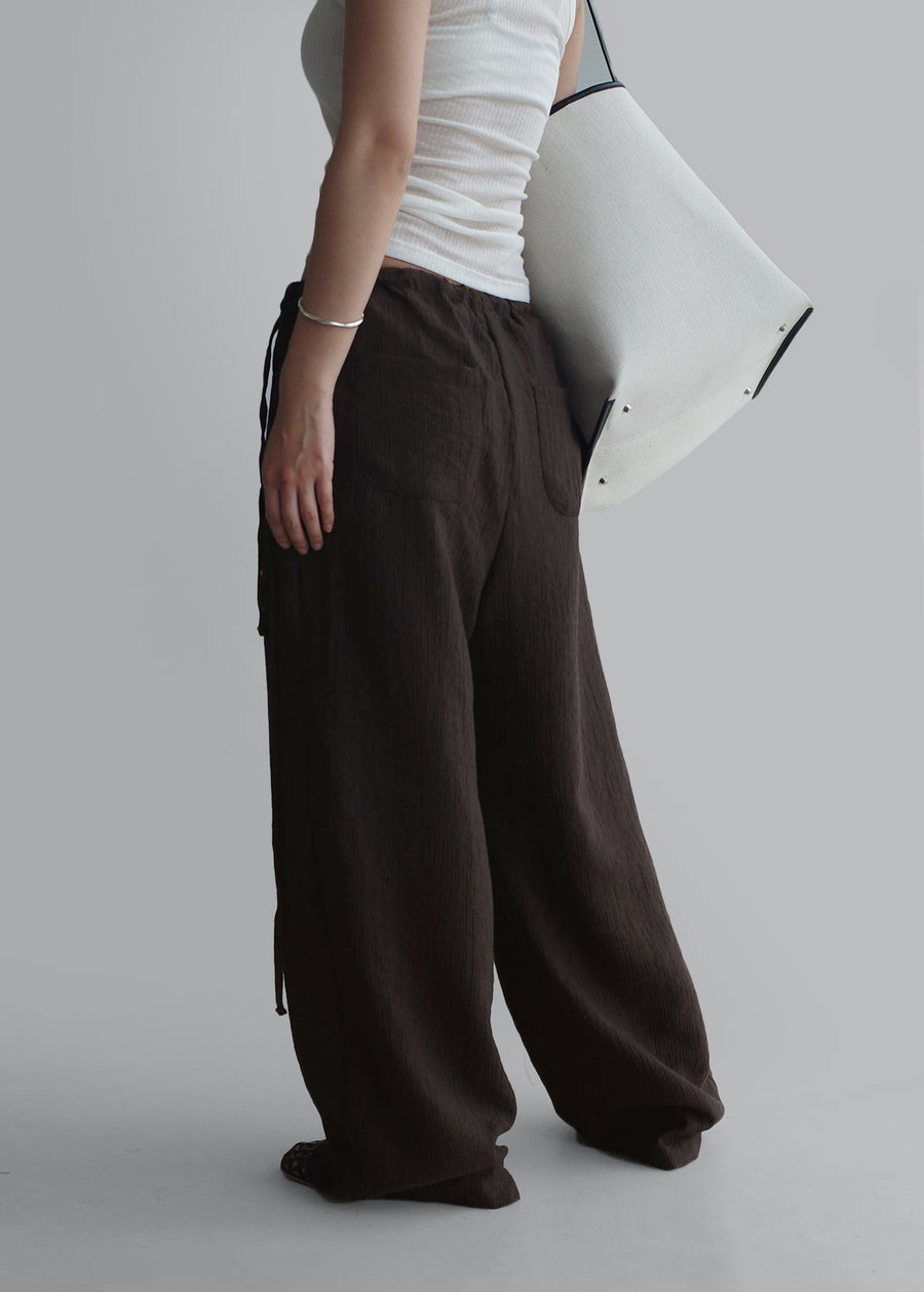 Brown Summer Slacks (PREORDER)