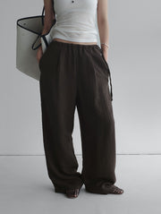Brown Summer Slacks (PREORDER)
