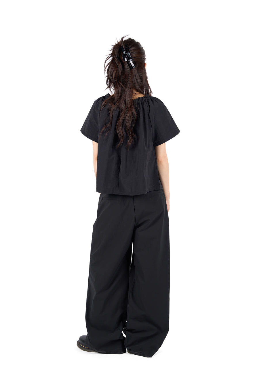 Pintuck Summer Slacks