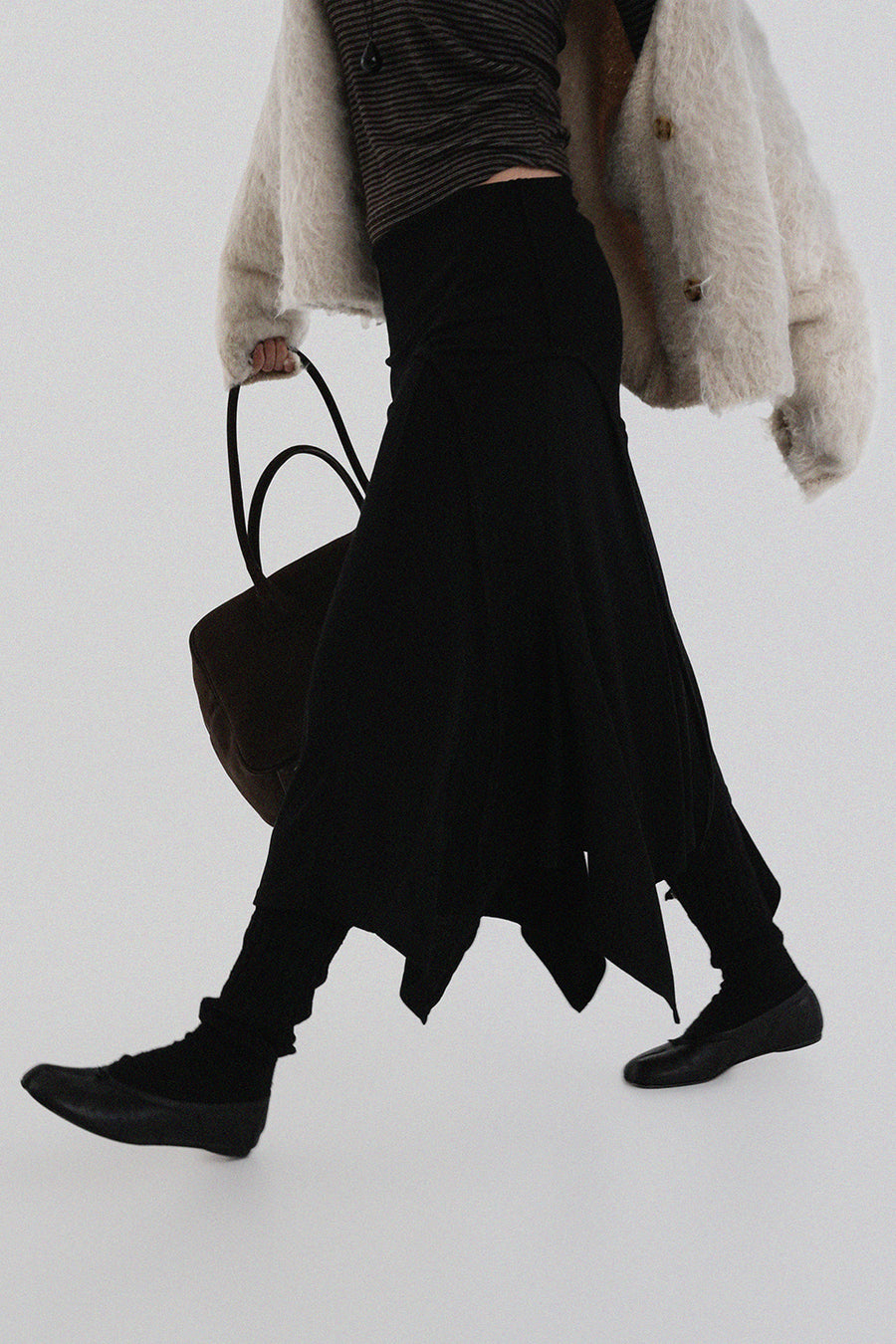 Asym Wrap Skirt-Dress