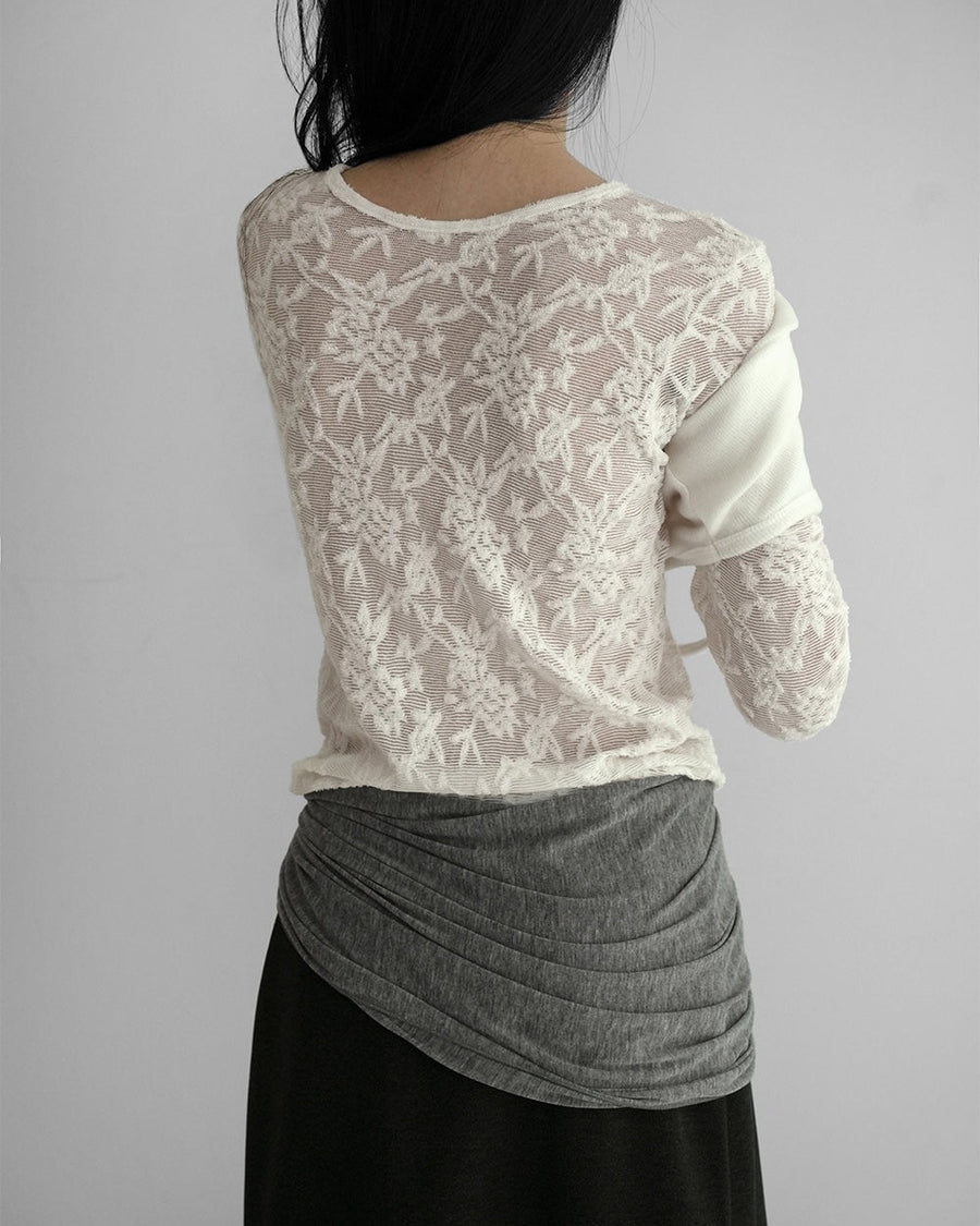 Vintage Jacquard Tee