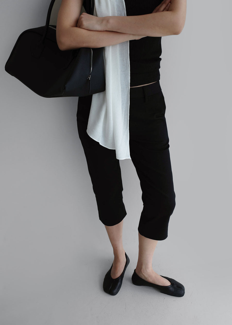 Split Hem Capris