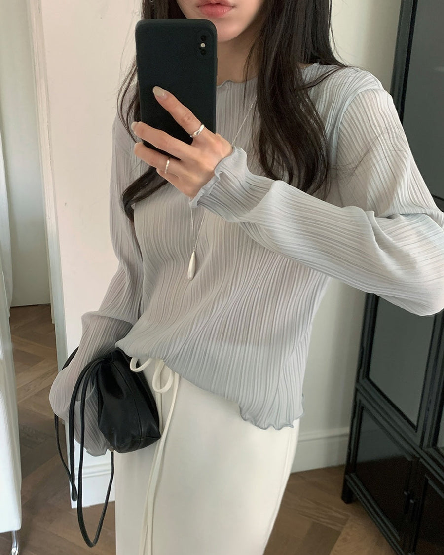 Caire Pleated Tee