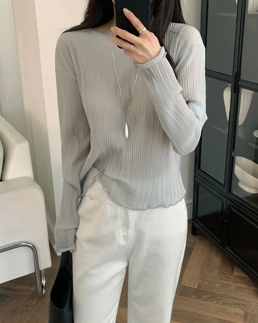 Caire Pleated Tee