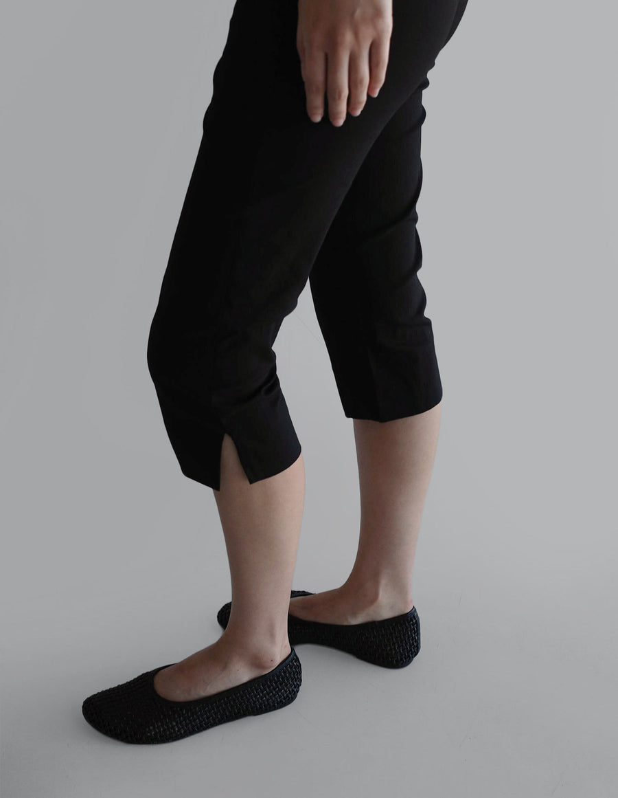 Split Hem Capris