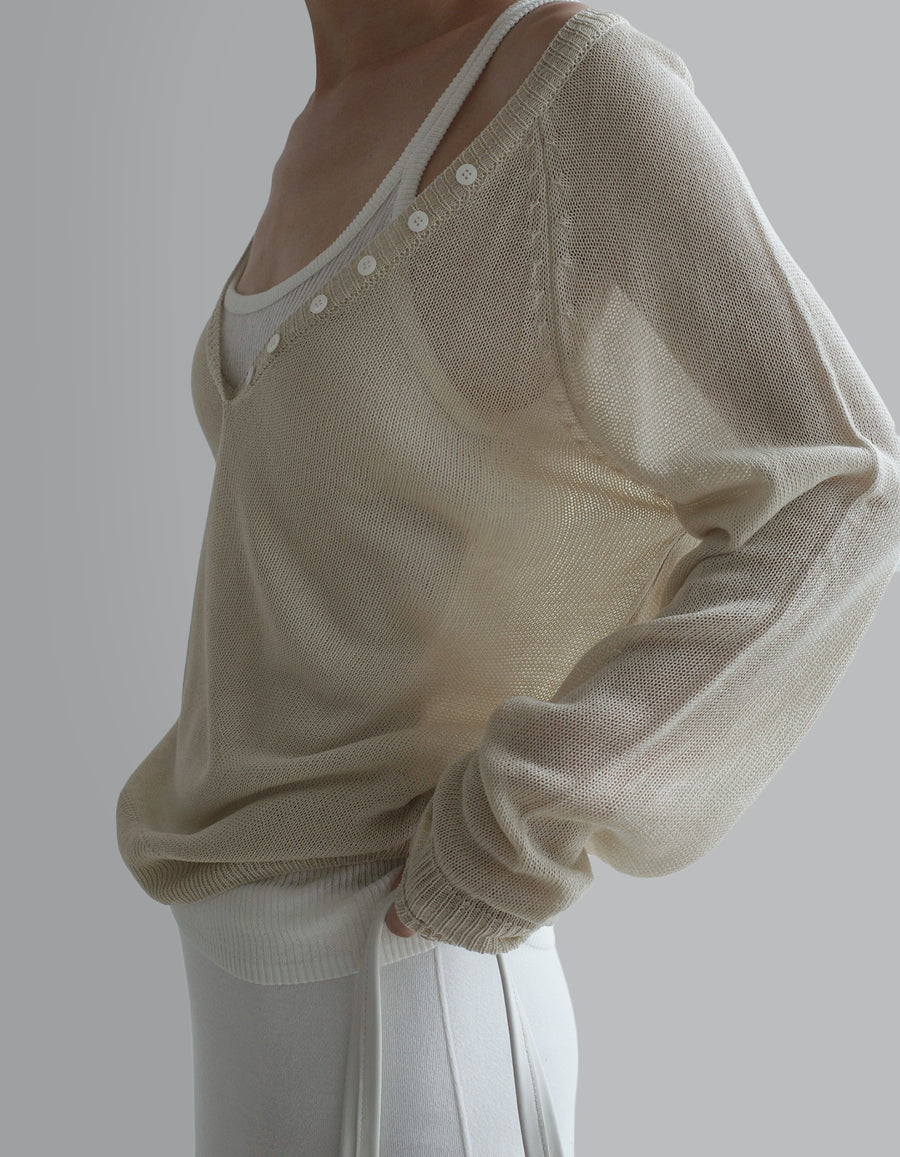 Latte Summer Knit